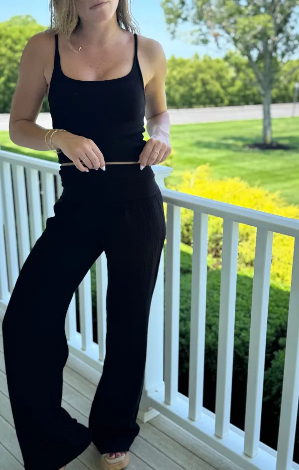 TemperatureRegulation Fold Over Waist Beach Pant