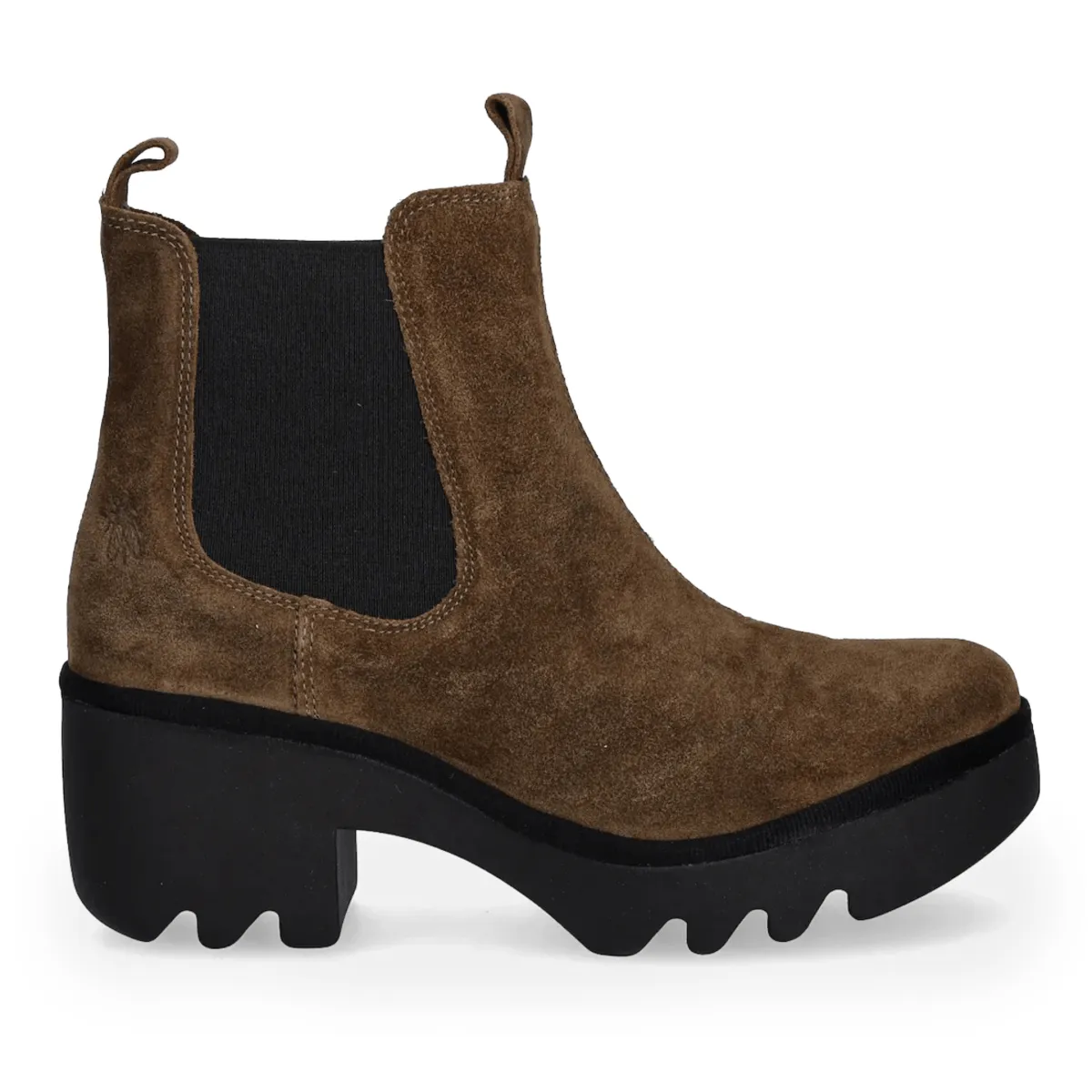 Running Shoes Quick Wear Fly London Women's TRIG514FLY Elephant Oil Suede