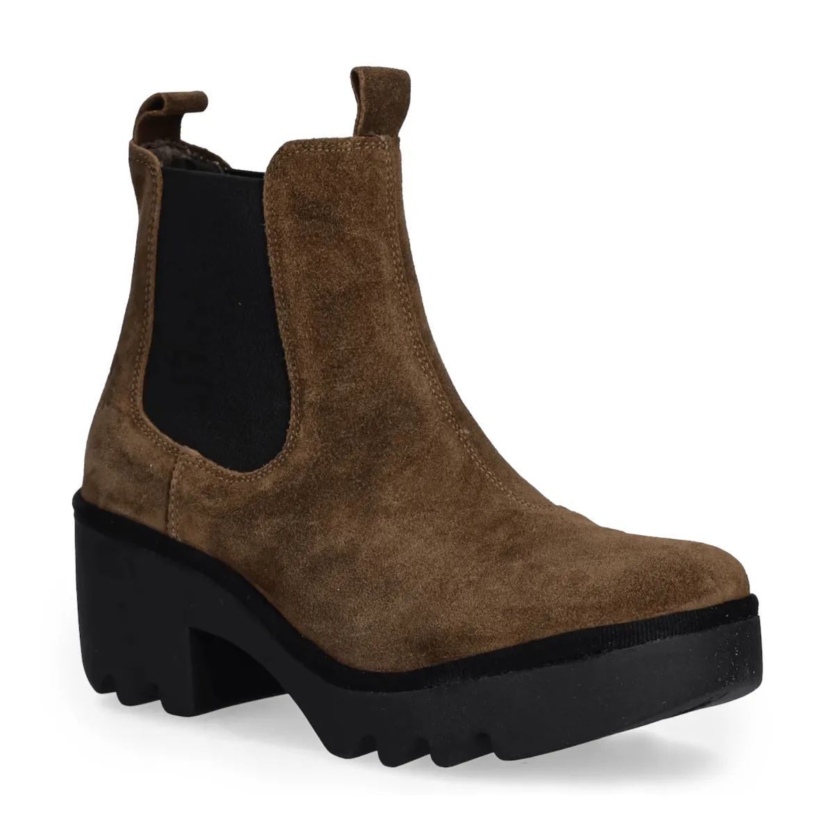 Fly London Women's TRIG514FLY Elephant Oil Suede Smooth   finish