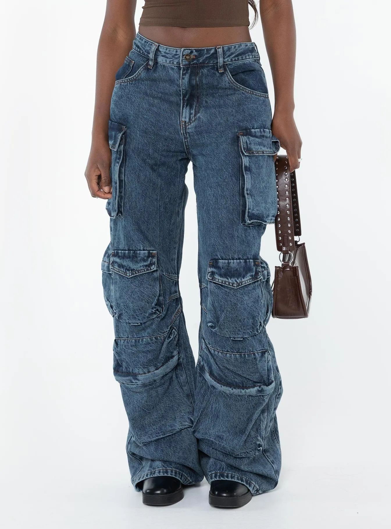 Smokeshow Jeans Blue Denim Cool And Simple Lightweight Denim
