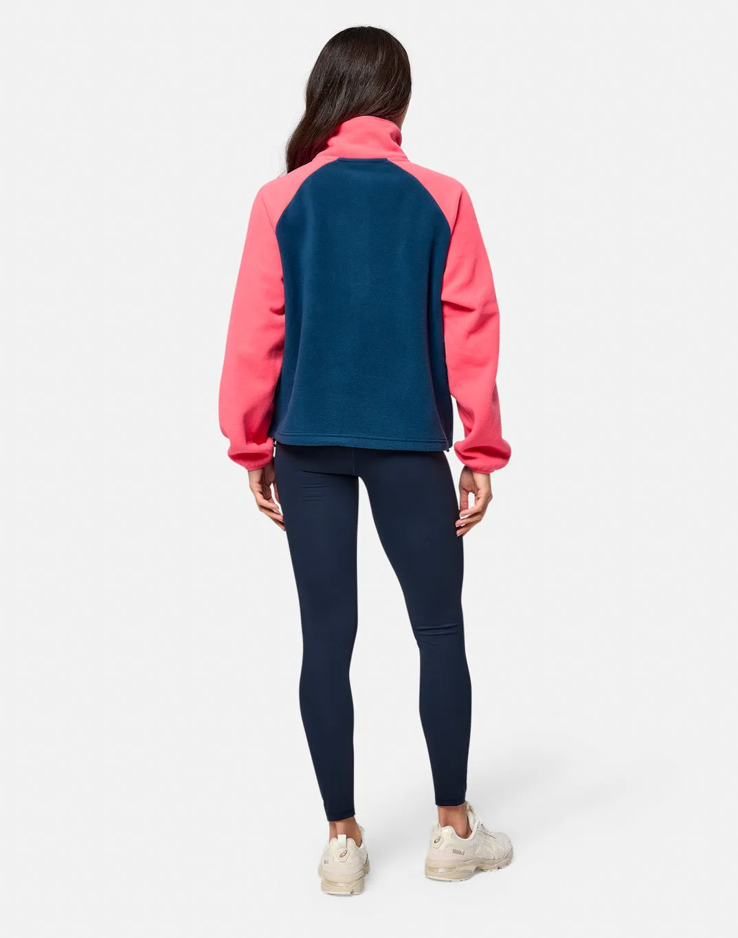 Smooth Layer Snap Polar Fleece in Dubarry