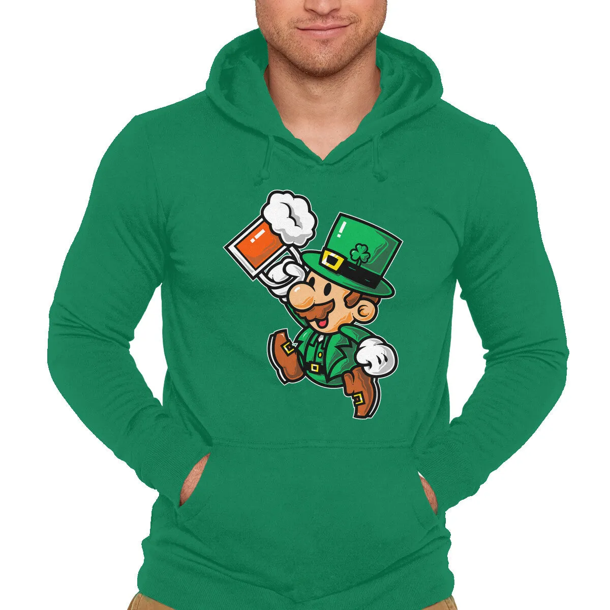 Polyester Material St. Paddy's Jump