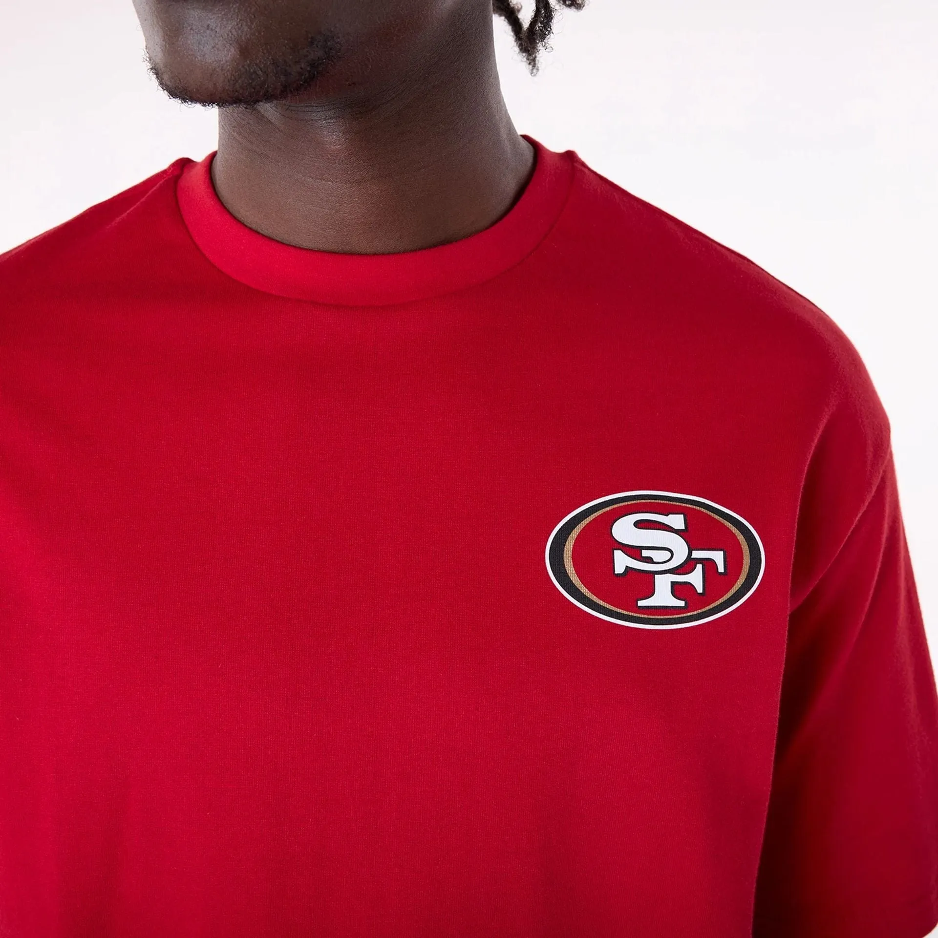 San Francisco 49ers NFL Graphic Red T-Shirt AntiStatic Properties