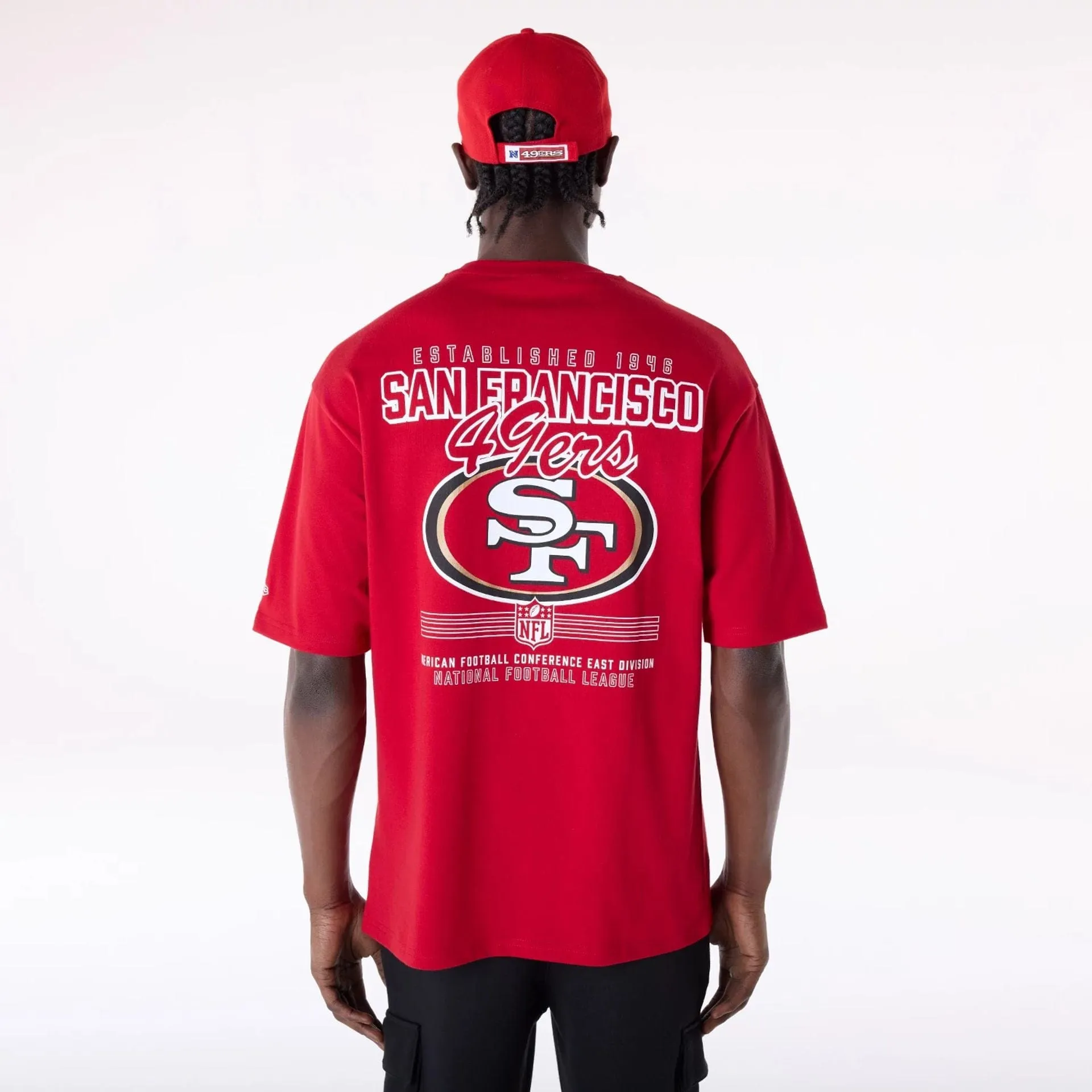 OdorResistantTechnology Layered Comfort San Francisco 49ers NFL Graphic Red T-Shirt
