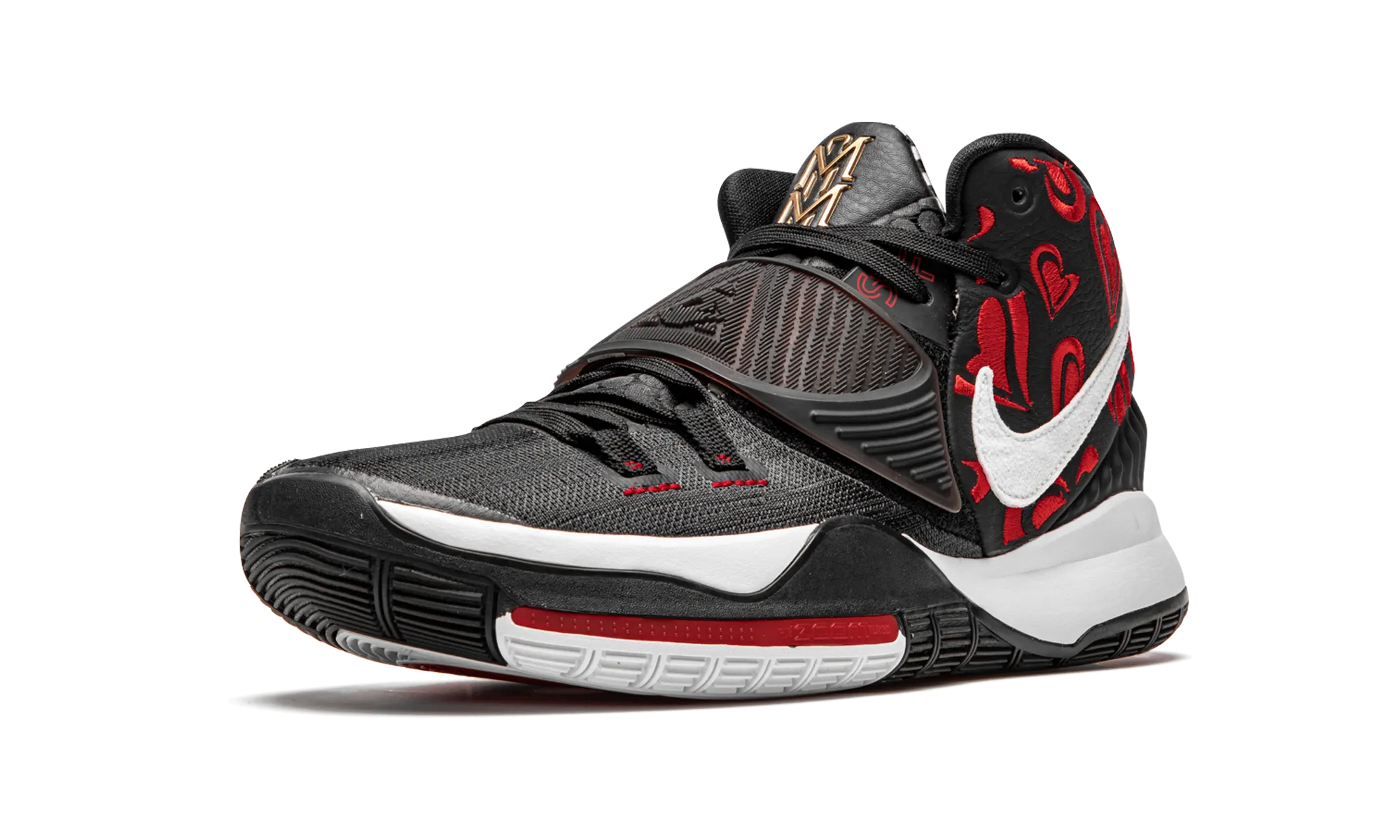 Kyrie 6 SR "Sneaker Room - Mom - Black" Flexible Toe Box Design sprint - specific shoes