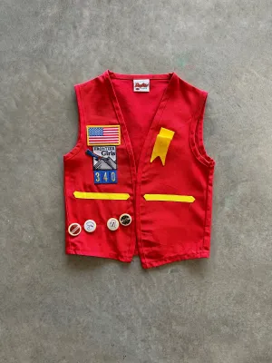2000s scout vest (S) High Visibility Trim