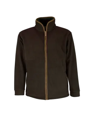 Chilly Day Outfit Everyday Look MF103 - Mens Full Zip Fleece - KHAKI