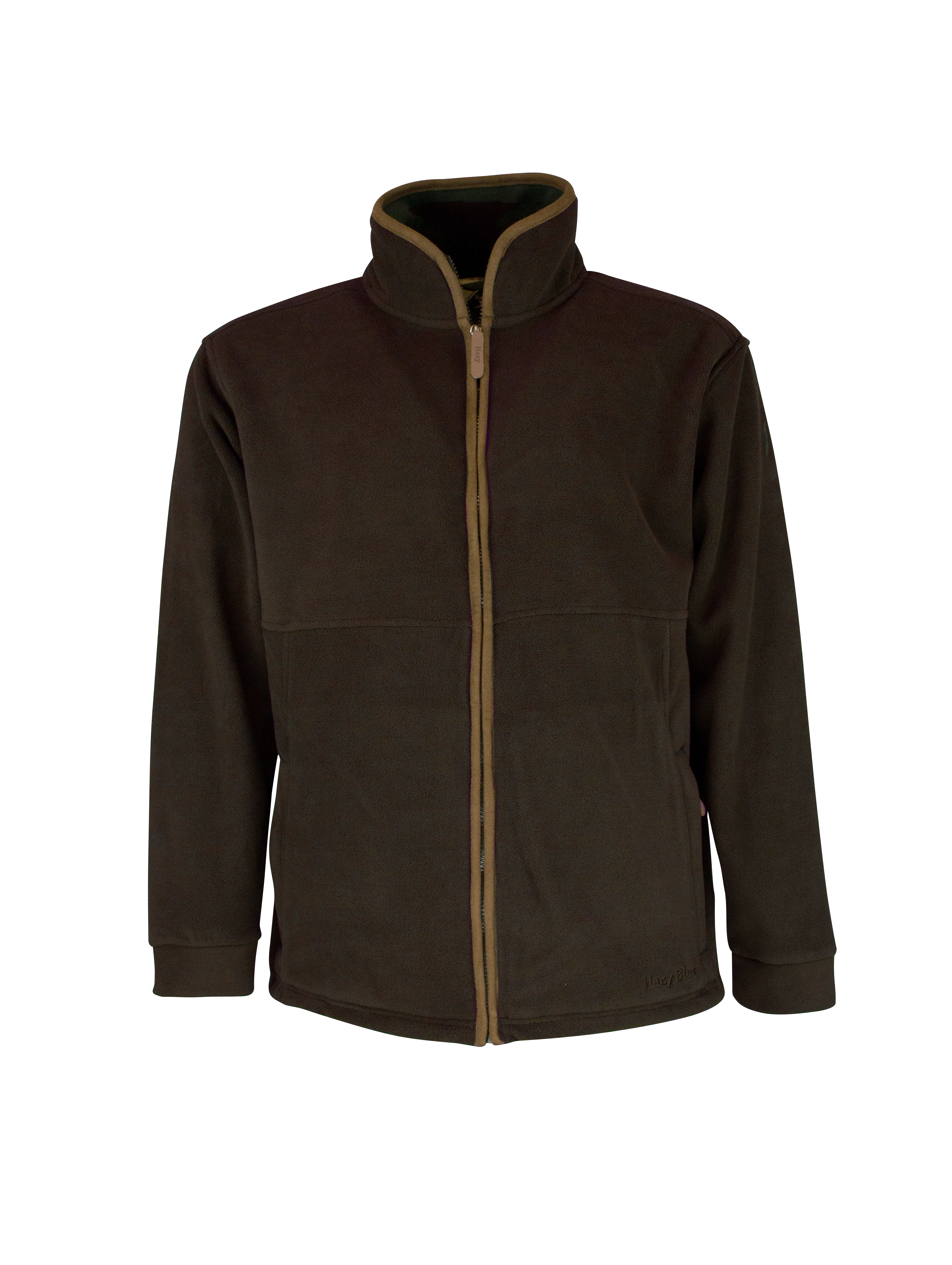 Trail Piece Cozy Design MF103 - Mens Full Zip Fleece - KHAKI