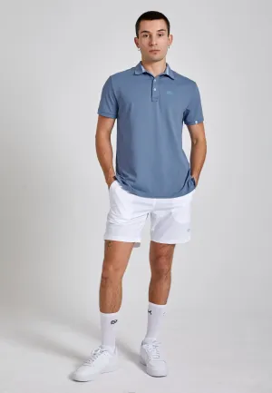 Neutral Color Men & boys Tennis Polo Shirt, grey blue