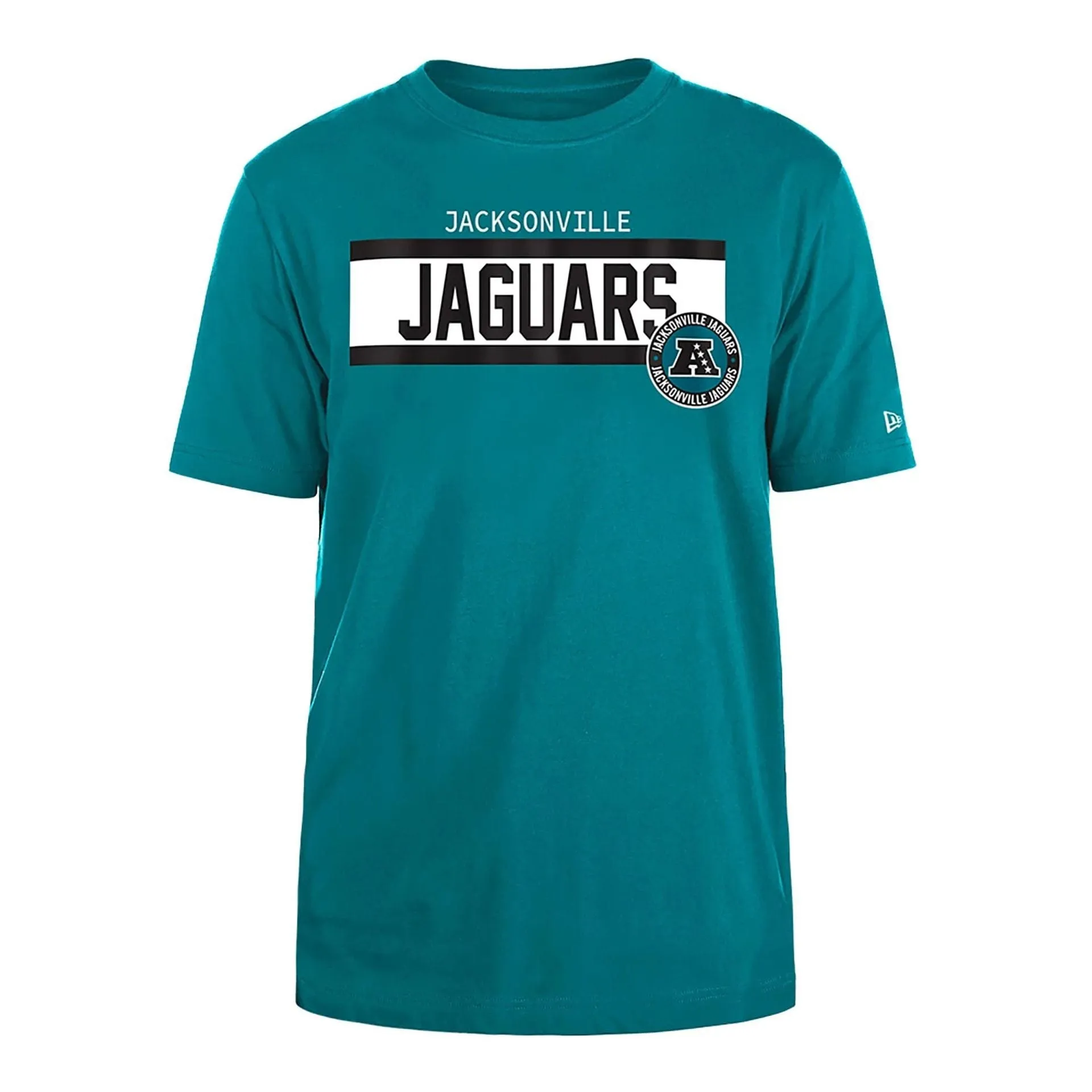 Jacksonville Jaguars NFL 3rd Down Turquoise T-Shirt Abstract mystery