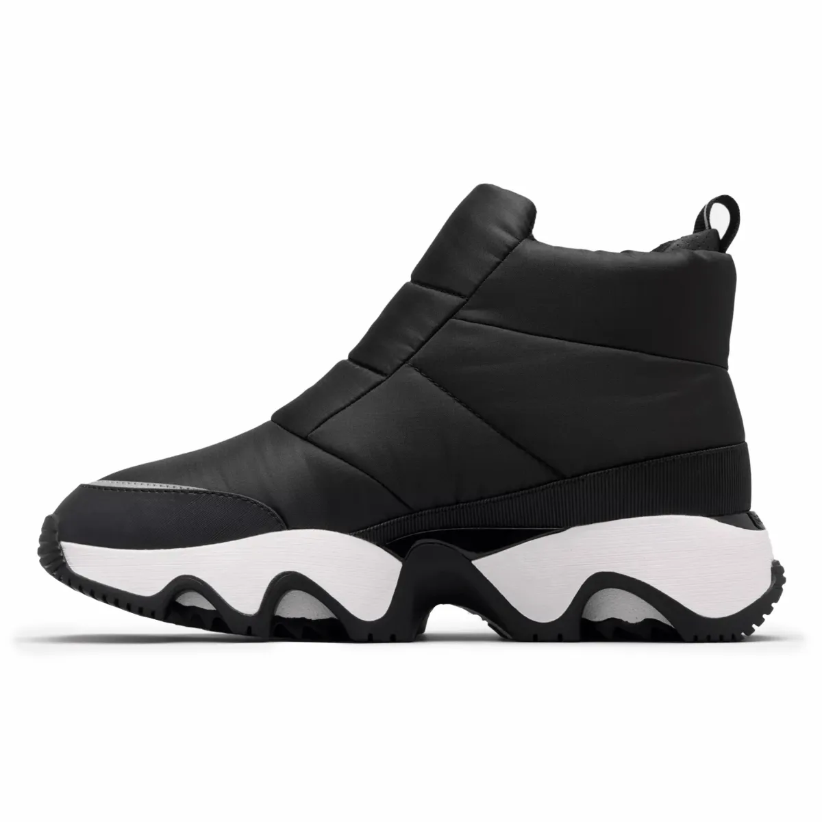 Sorel Women's Kinetic Impact Puffy Zip Black/Black Waterproof Energy return