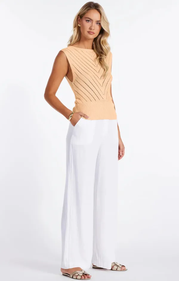 Tailored Fit Sorrento Linen Pant