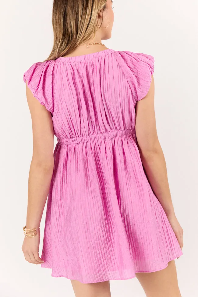 Southernmost Charm Pink Mini Dress SALE perfect for events