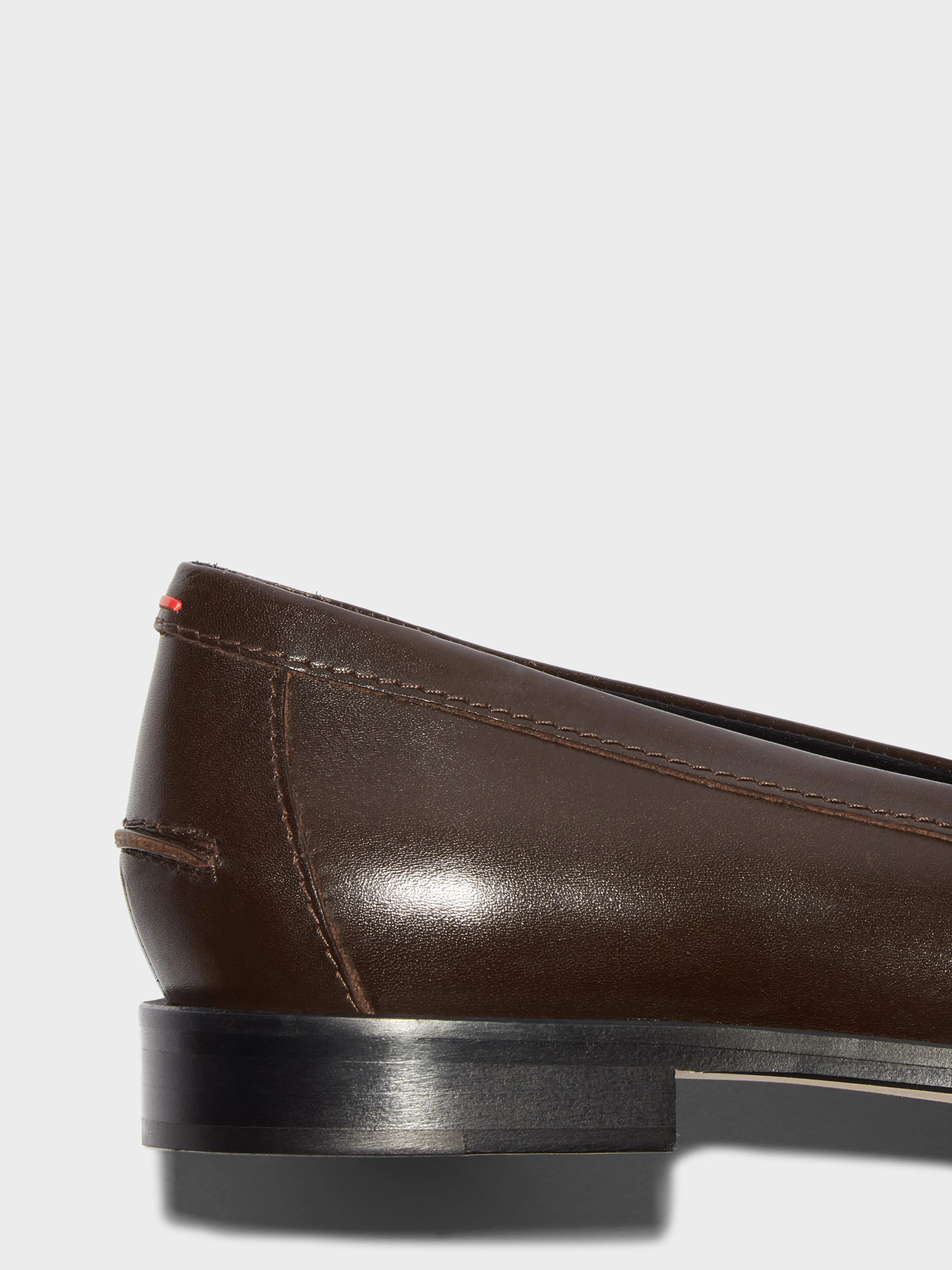 Valley Step Secure fit Oscar Leather Loafers