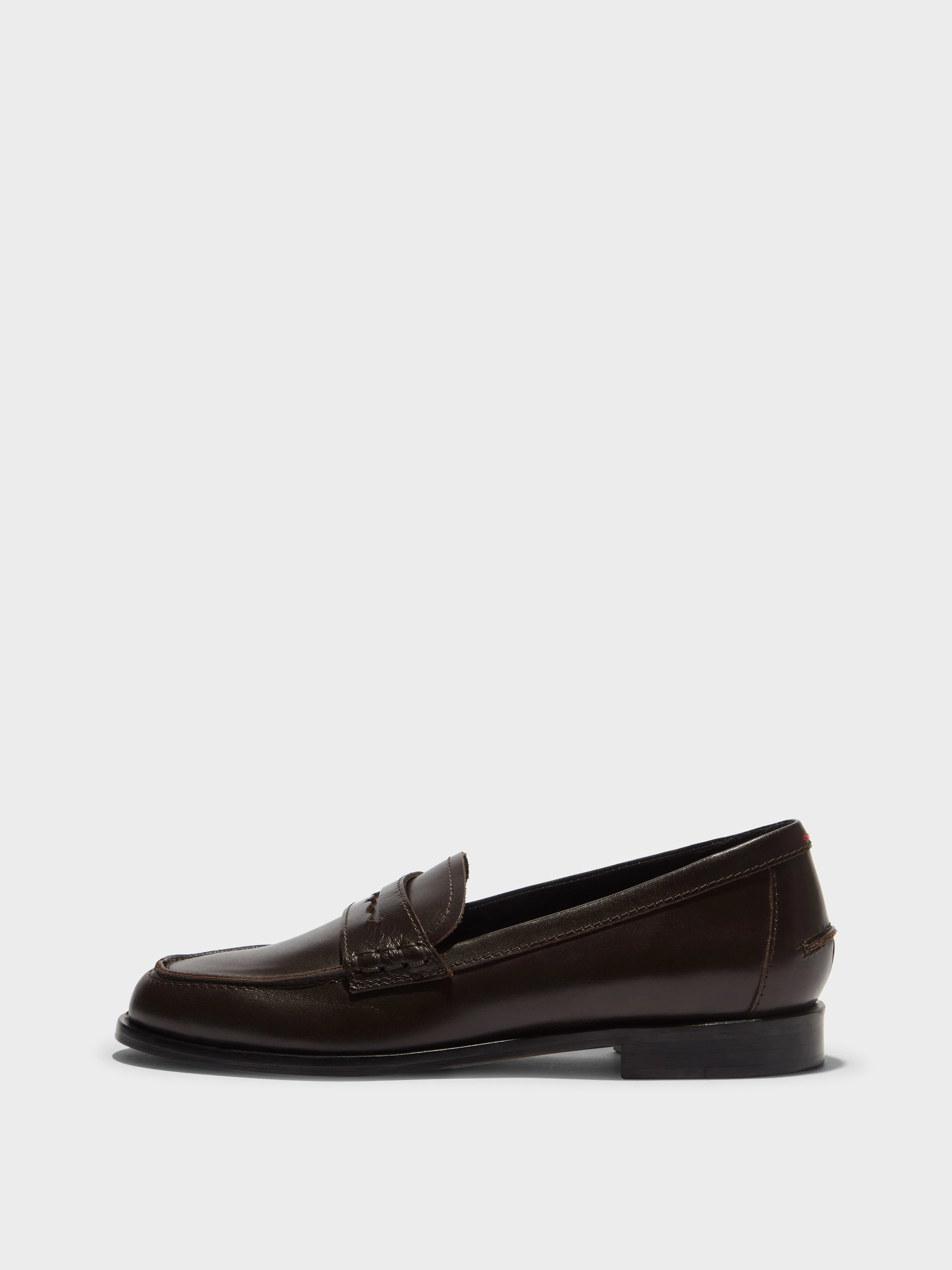 Oscar Leather Loafers Comfortable Fit Socks