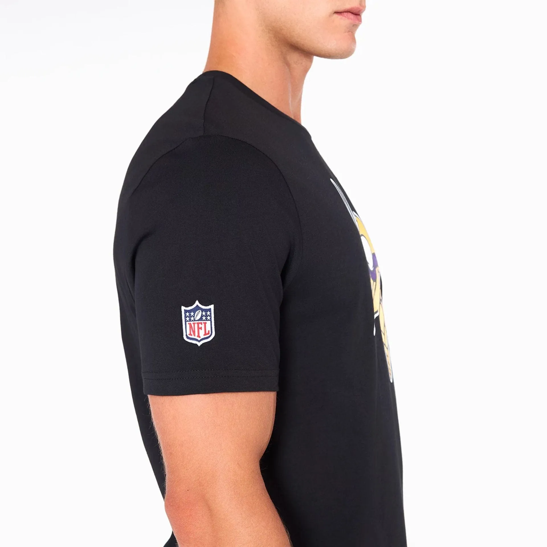 Minnesota Vikings NFL Black T-Shirt Machine washable