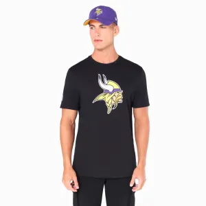 Minnesota Vikings NFL Black T-Shirt Elegant Detail Cozy And Warm