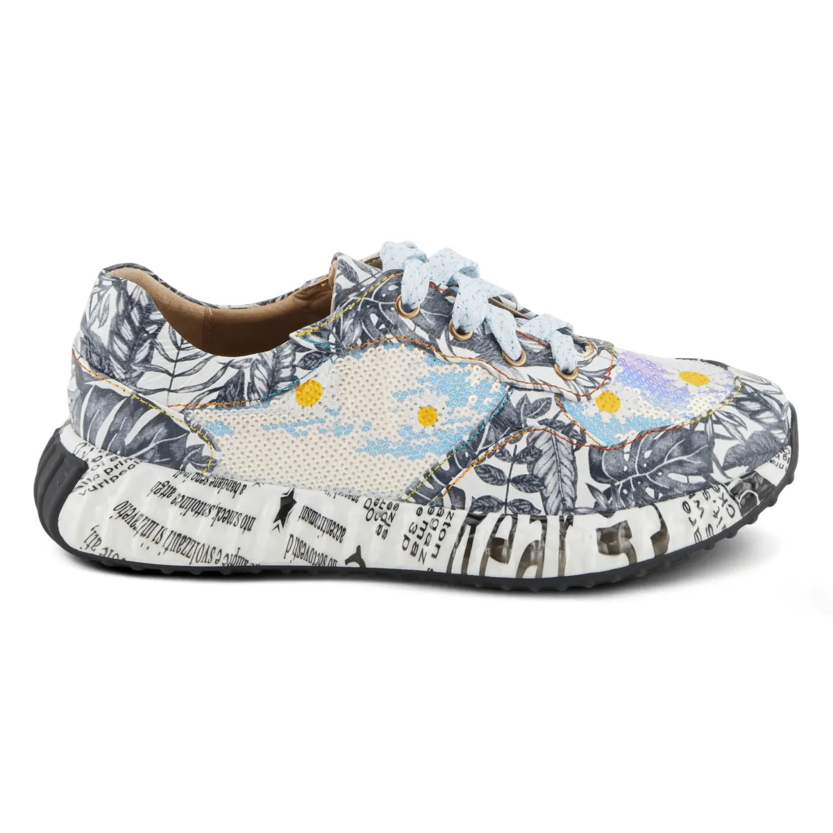 Comfort Grip Superior Cushioning Spring Step Women's L'artiste Zingy Grey Multi