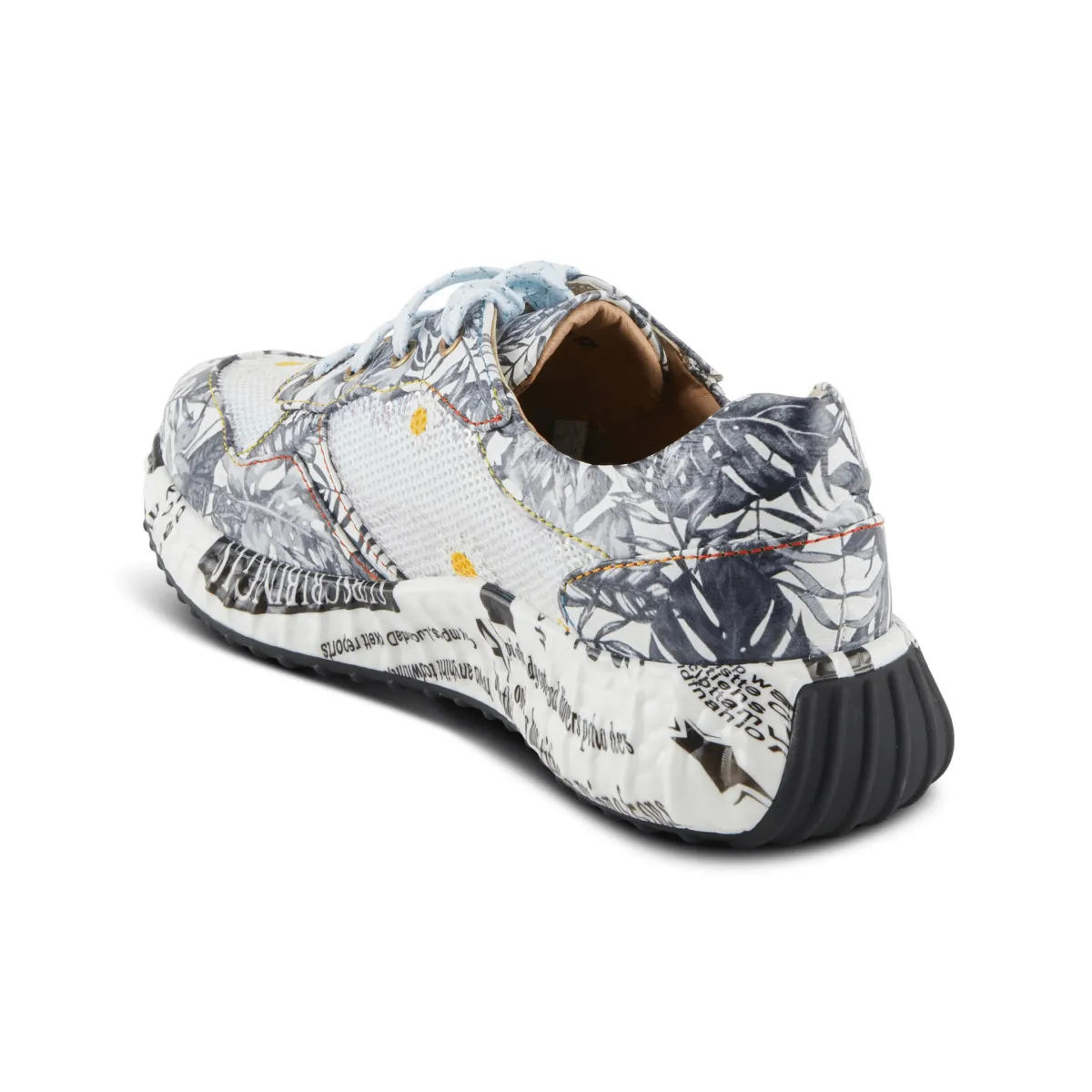 Spring Step Women's L'artiste Zingy Grey Multi Natural Fiber Textiles Lounge Ready