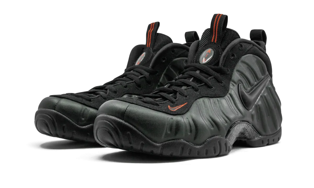Synthetic Overlay Details Air Foamposite Pro "Sequoia"