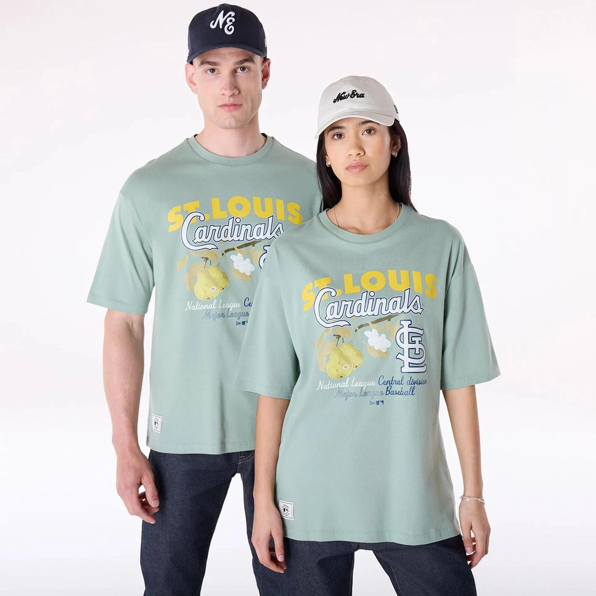 St. Louis Cardinals MLB Fruit Pastel Green T-Shirt Everyday Fashion Travel Trend Look