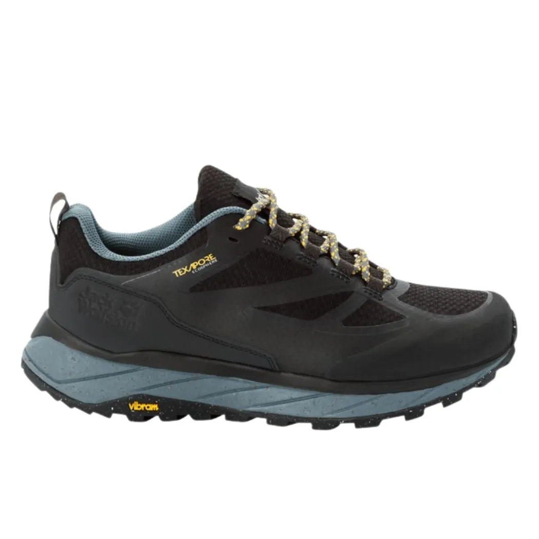 jack wolfskin Terraventure Texapore Low Men's Waterproof Hiking Shoes Shock Dispersion Layer recyclable shoes