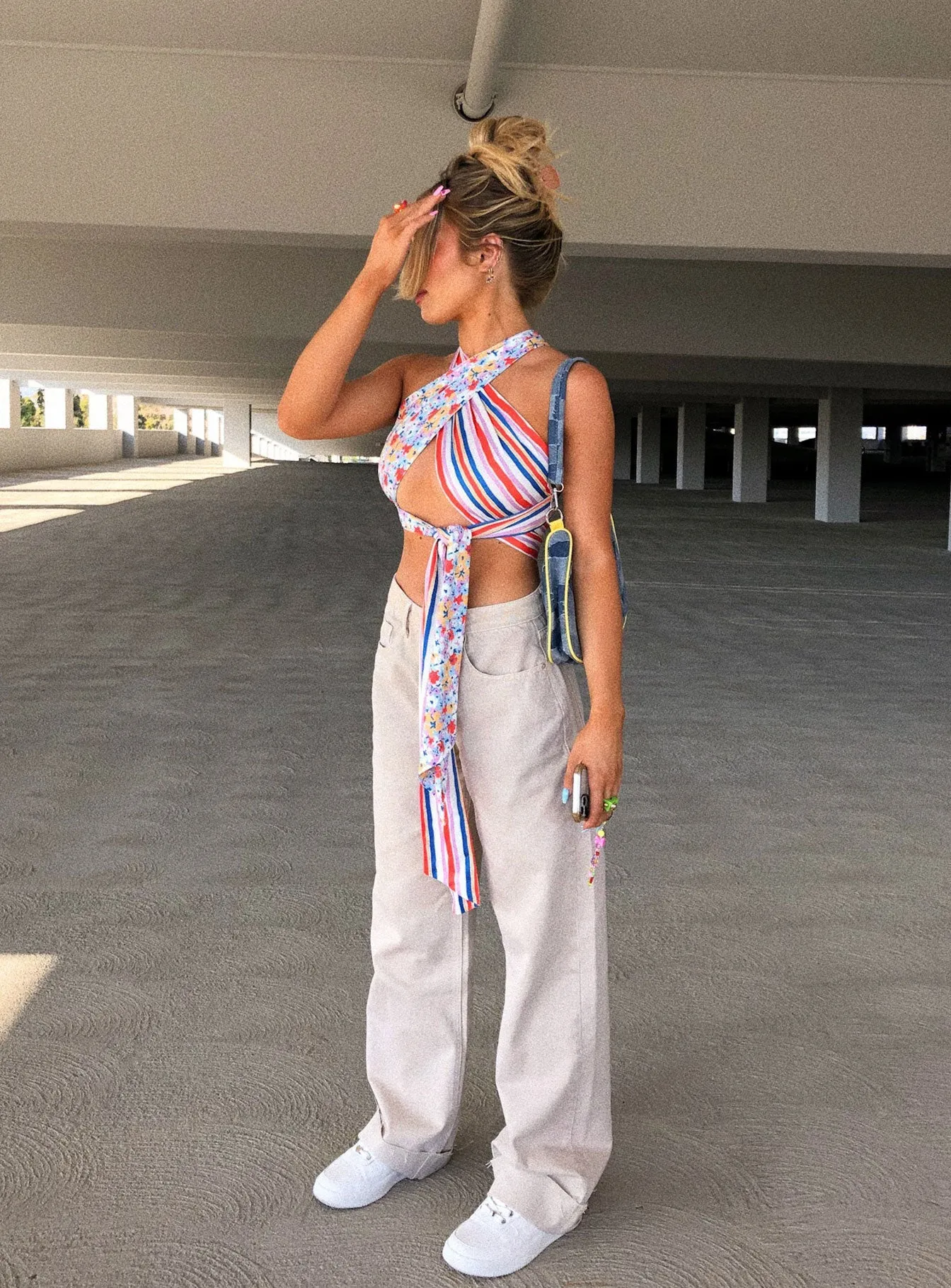 Casual Staple Eco Conscious Denim Cheerful Denim Jeans Cream