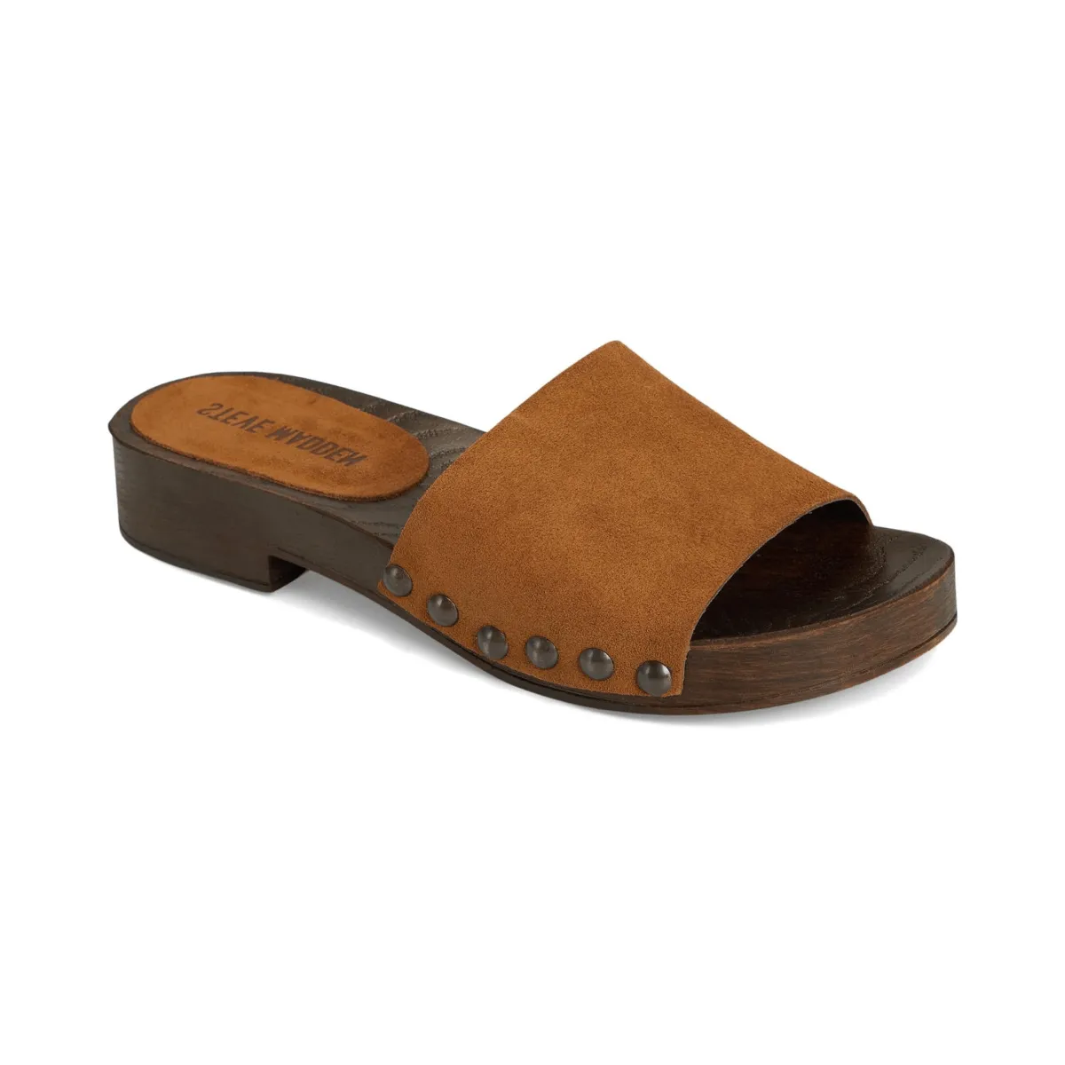 Steve Madden Women's Cento Chestnut Suede Solid Hold