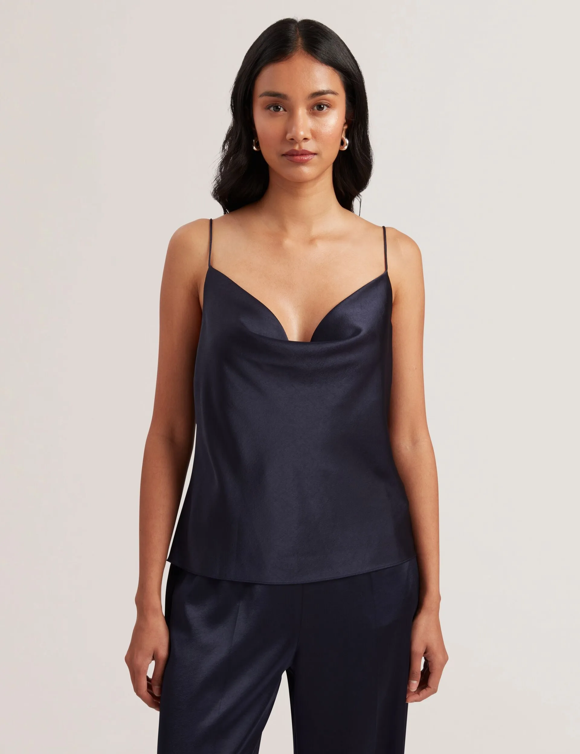 slim fit Light Wool KITI | NAVY