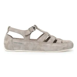 Slip-On Comfort Dawn Pace Candice Cooper Women's Rock T-Bar Fisherman Slate Velvet Suede