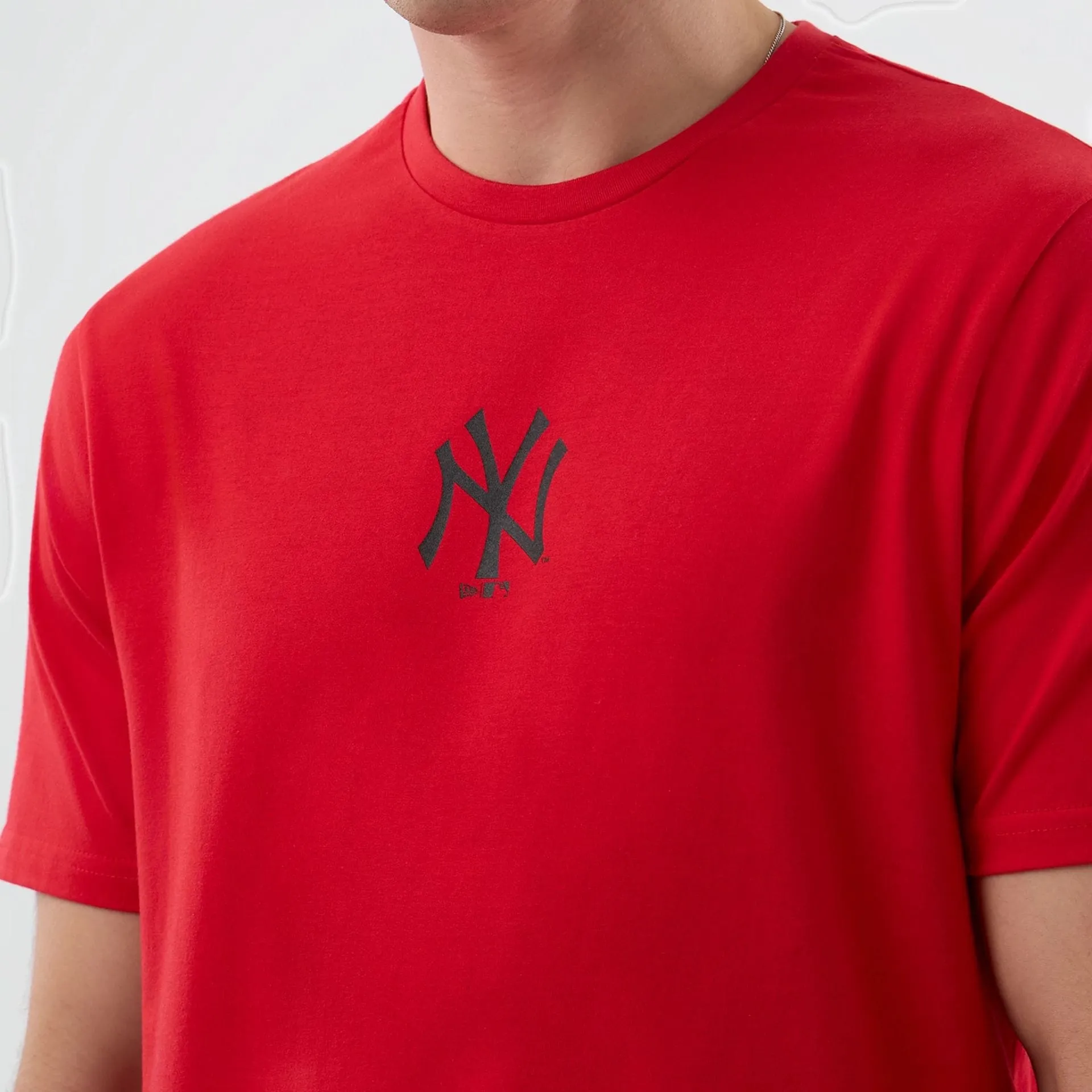 New York Yankees MLB Red T-Shirt Roomy Waistband NonRestrictive Cut
