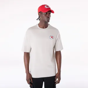 Kansas City Chiefs NFL Graphic Cream T-Shirt Trendy Look Camping practicality