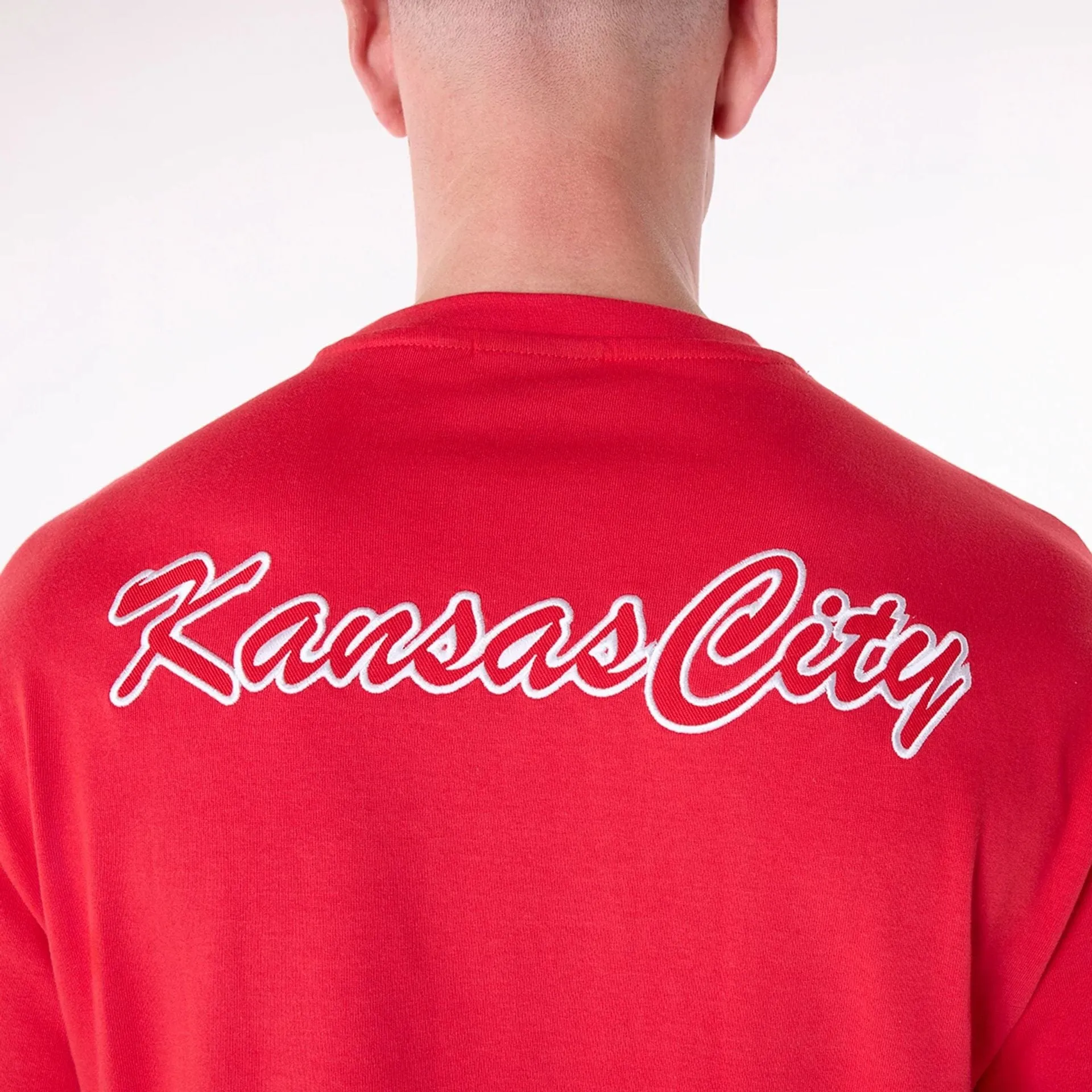 Sporty Appeal Kansas City Chiefs NFL Heritage Red Oversized T-Shirt