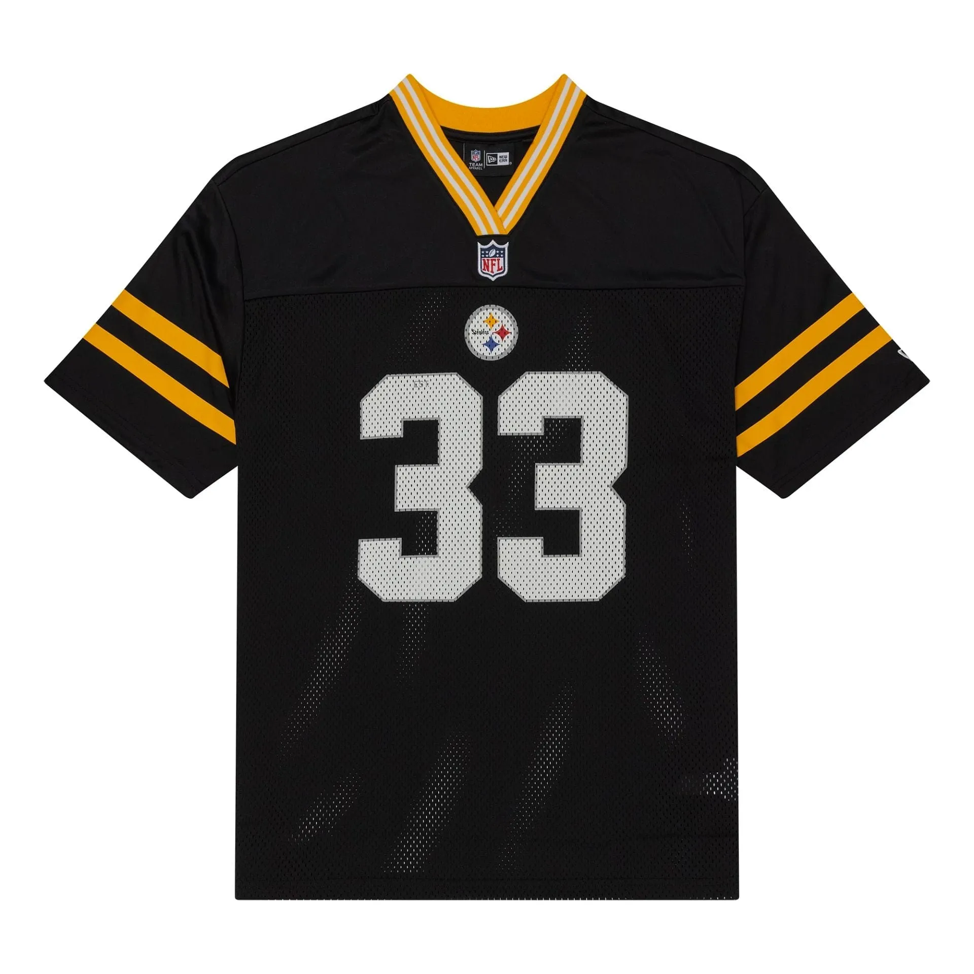 Subtle Details Pittsburgh Steelers NFL Mesh Black Mesh Jersey