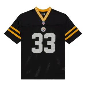 Subtle Details Pittsburgh Steelers NFL Mesh Black Mesh Jersey