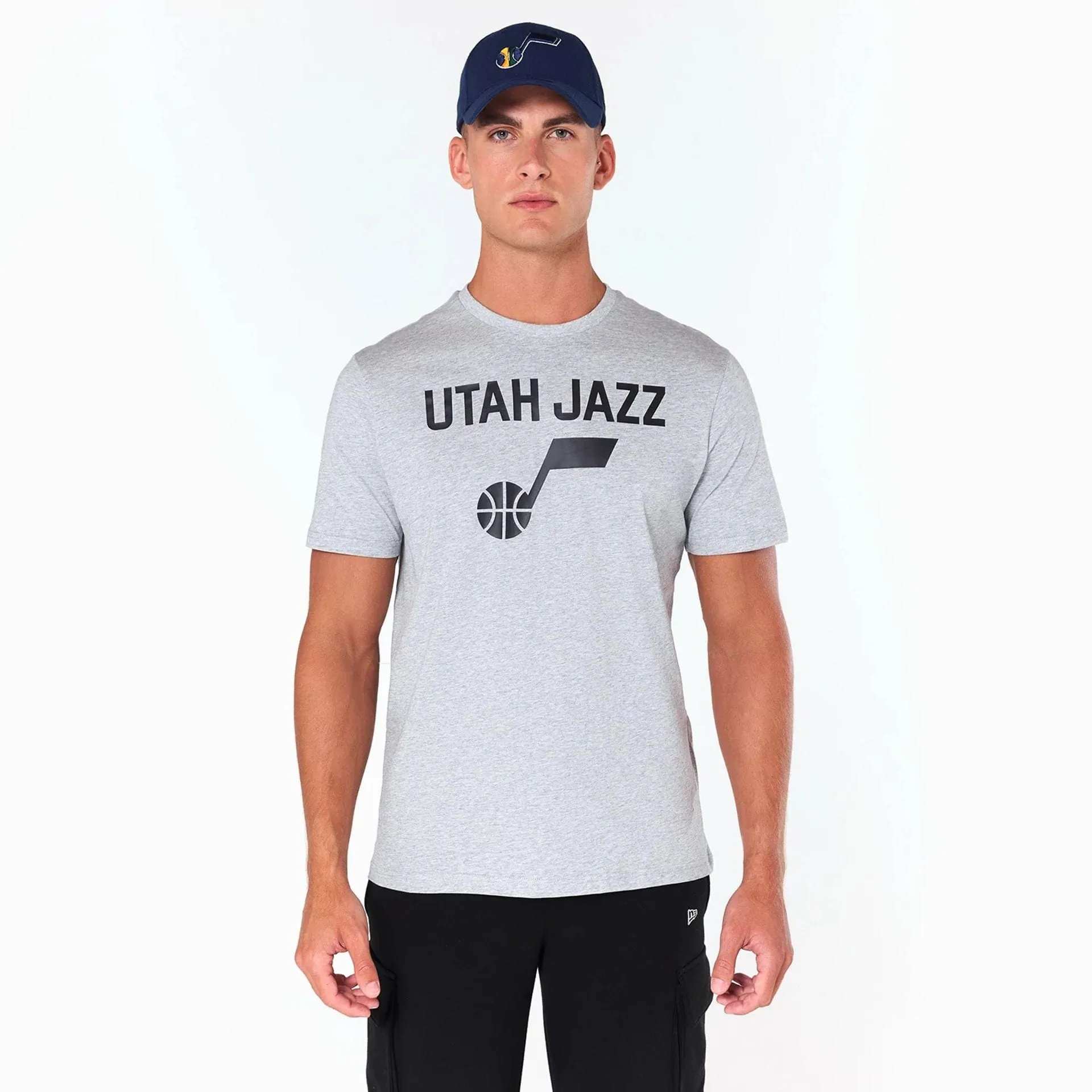 Utah Jazz NBA Grey T-Shirt Soft Fit Wear