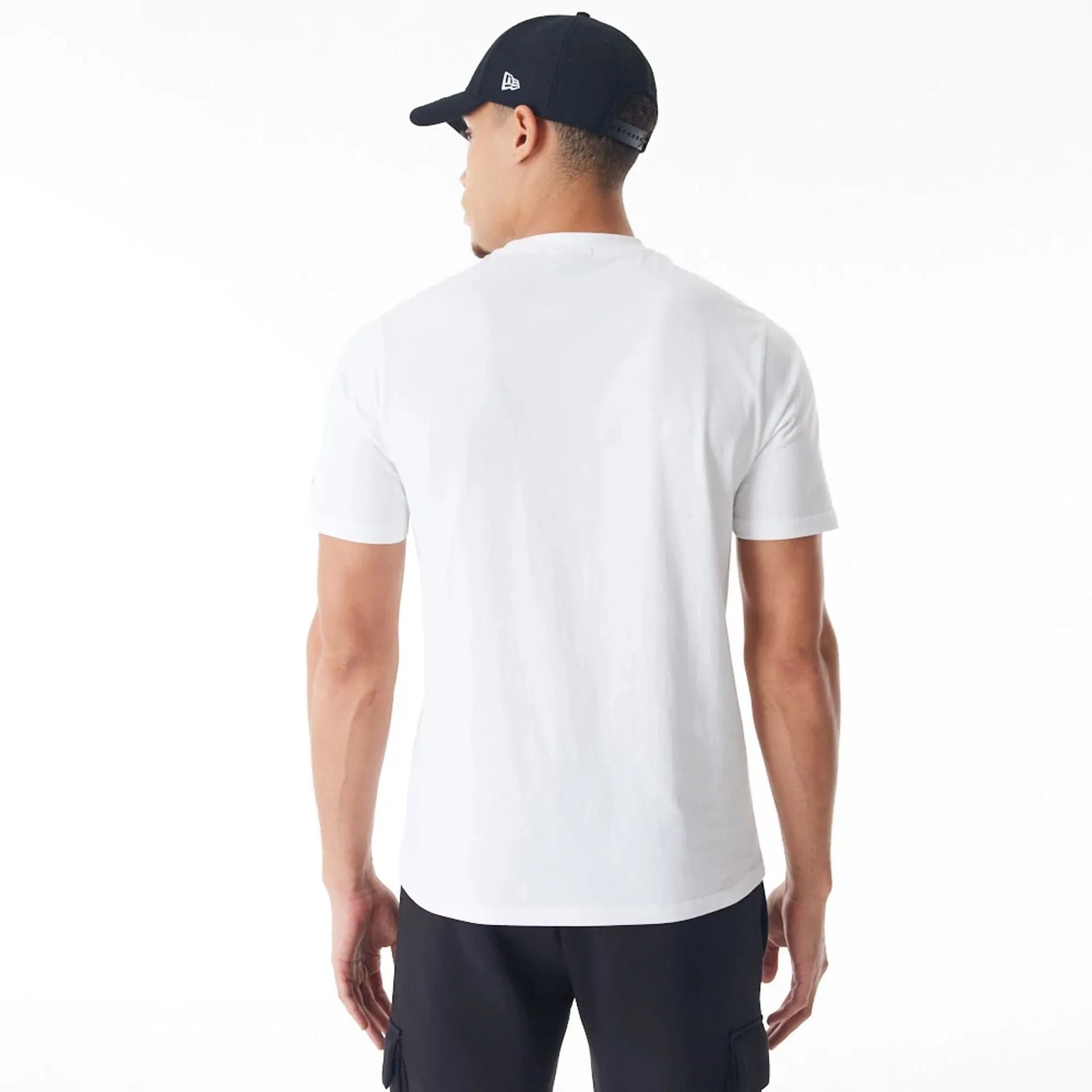 LA Dodgers MLB Gradient Graphic White T-Shirt Minimal Layers