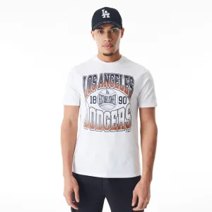 Vibrant Prints Active Layers LA Dodgers MLB Gradient Graphic White T-Shirt