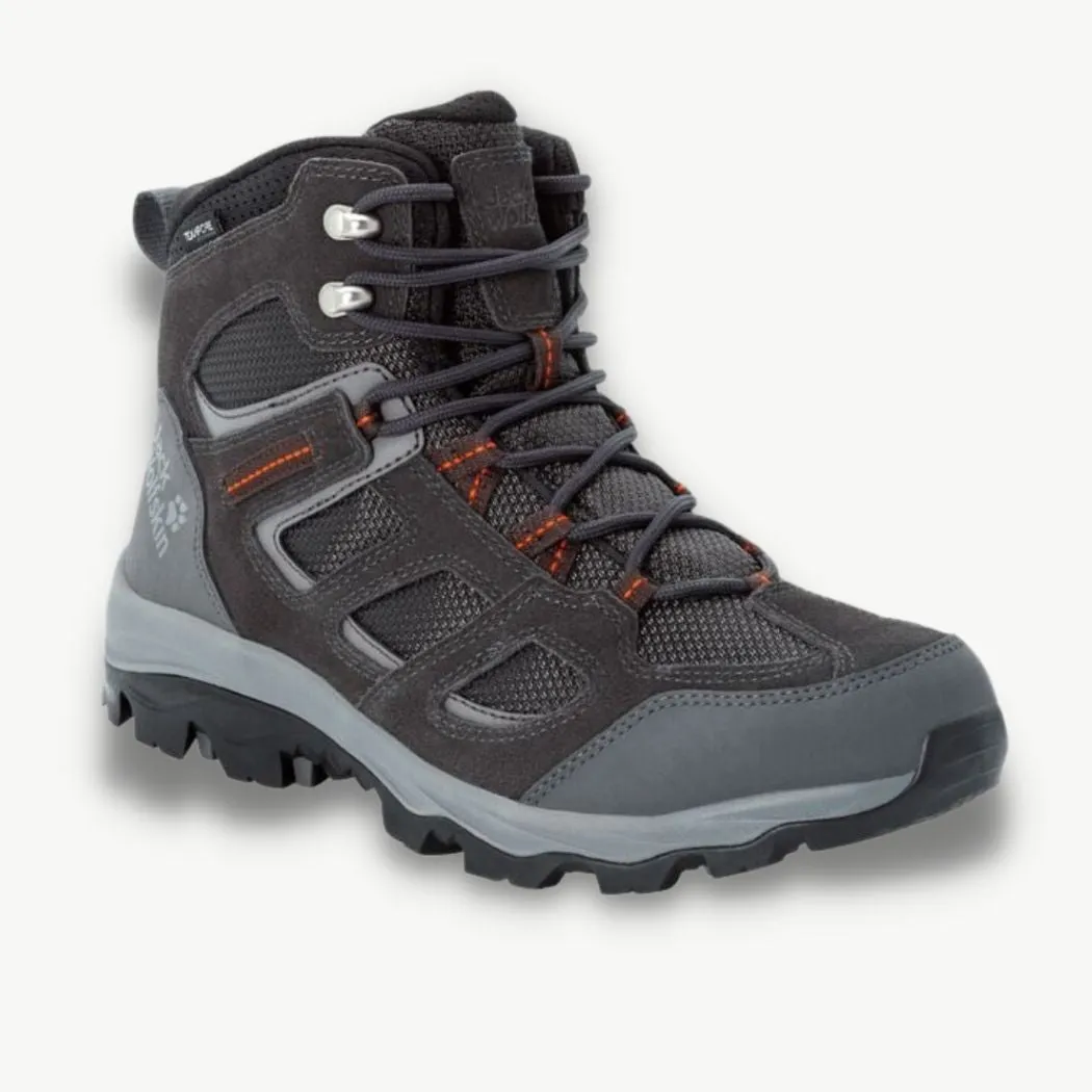 jack wolfskin Vojo 3 Texapore Mid Men's Waterproof Hiking Shoes Machine washable Arch Focus