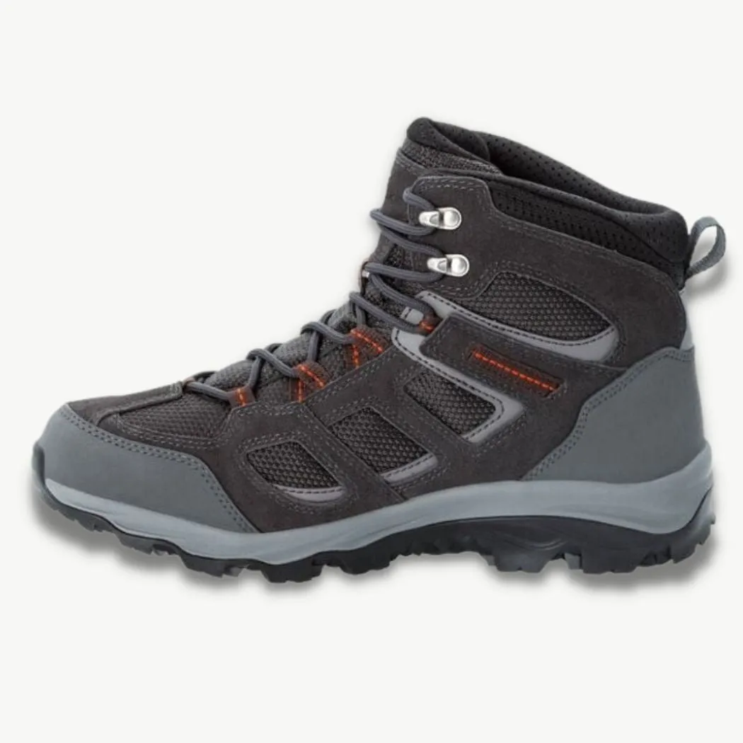 jack wolfskin Vojo 3 Texapore Mid Men's Waterproof Hiking Shoes Compression Zoned Cushion