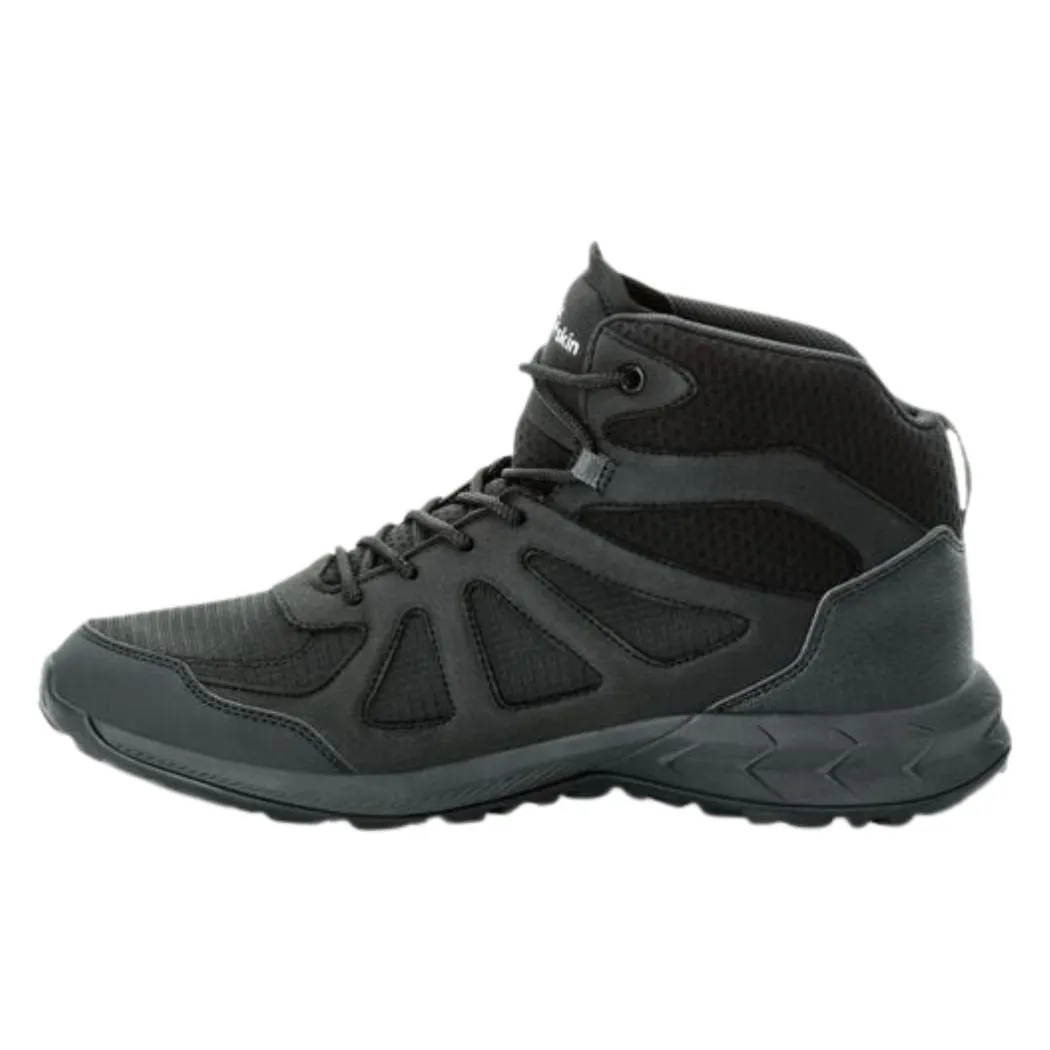 jack wolfskin Woodland 2 Texapore Mid Men's Waterproof Hiking Shoes sports - team - themed running option