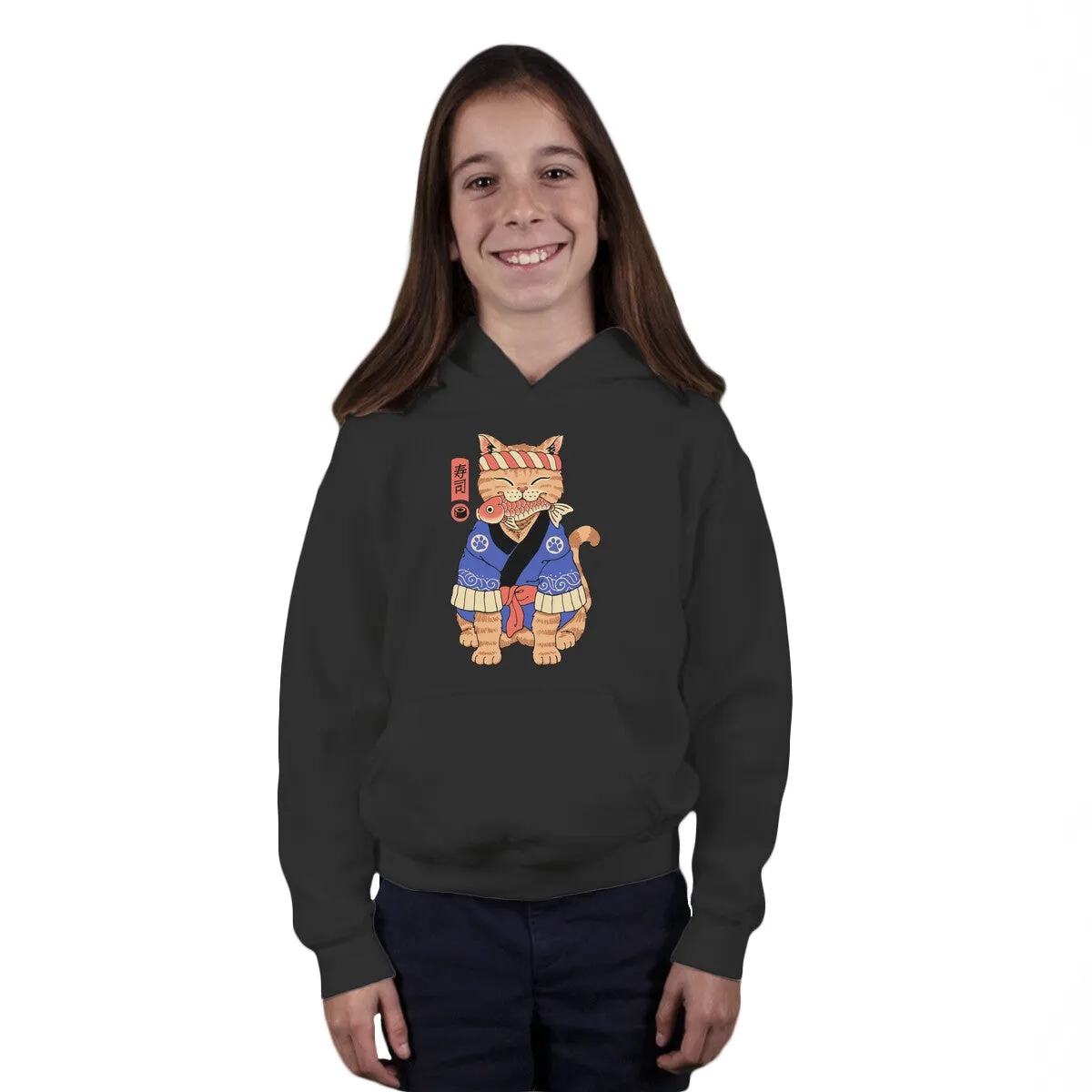 Sushi Meowster! Relaxed Hoodie
