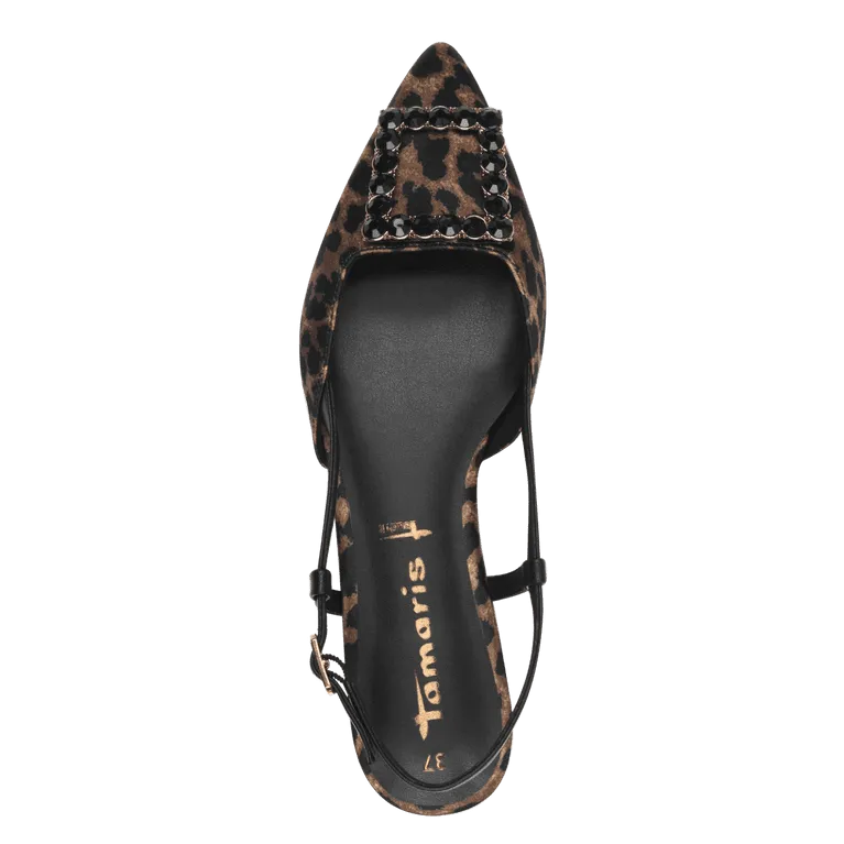 Tamaris Womens Shoe 1-29403-42 Leopard Street Ready Light Jog