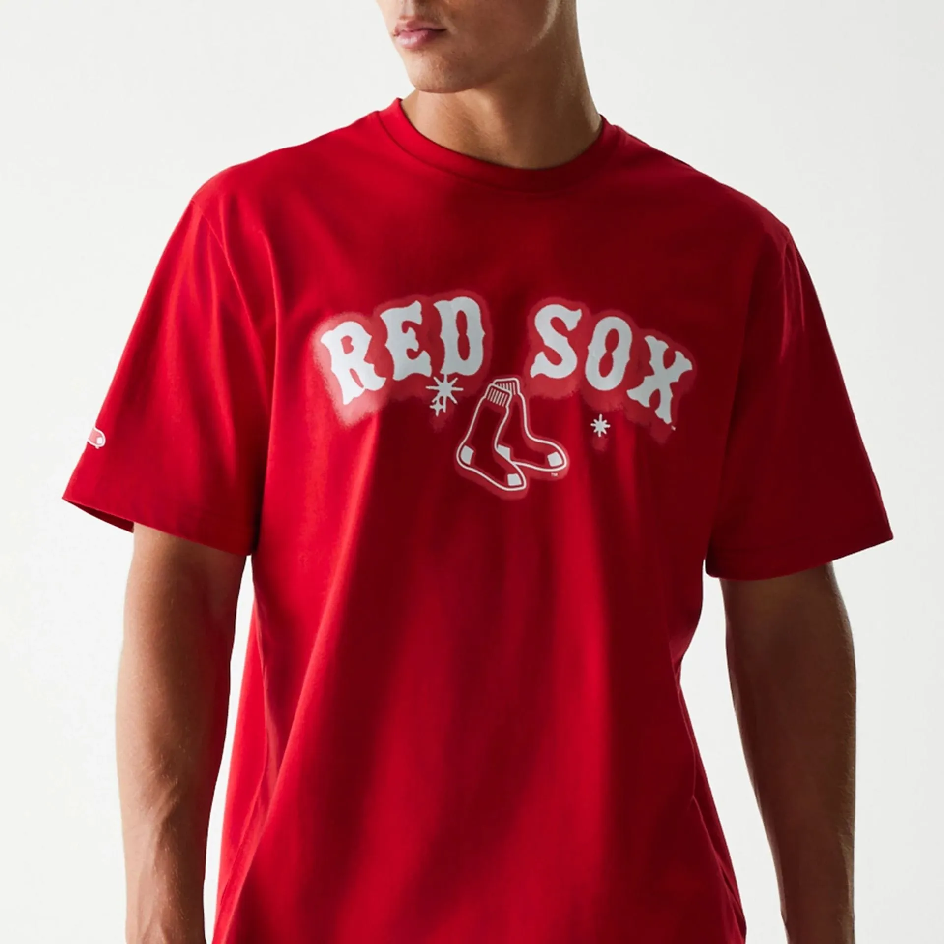 Versatile Trend SunProtectionFabric Boston Red Sox OVO x MLB Red T-Shirt