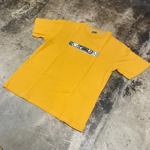 AntiSnag Threading casual top VOLCOM CRITTER TSHIRT (OLD GOLD)