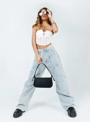 Lightweight Urban Explorer Neutral Outfit Piece Miami Vice Pants Denim Blue