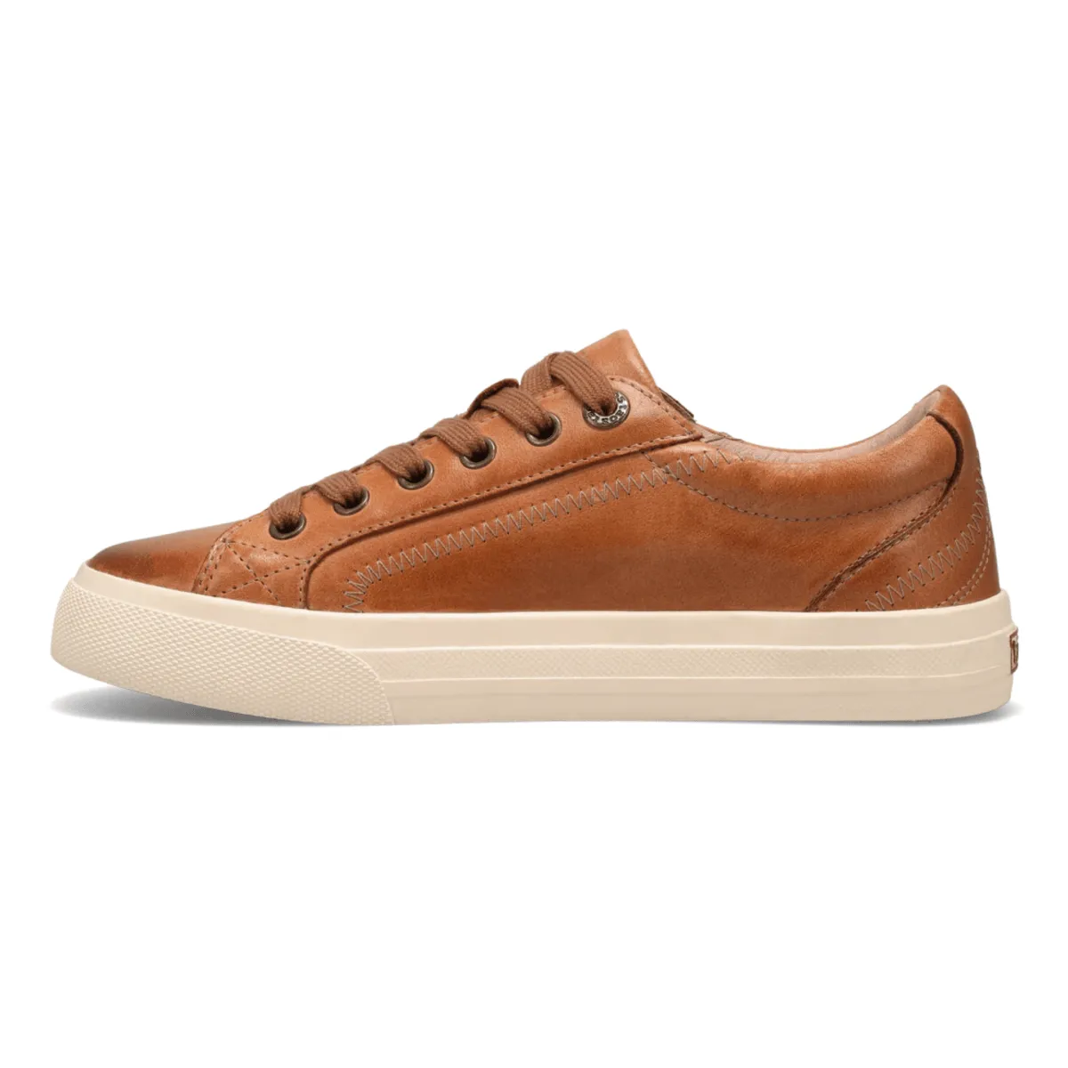 Taos Women's Plim Soul Lux Caramel Leather Scratch Resistant Toe