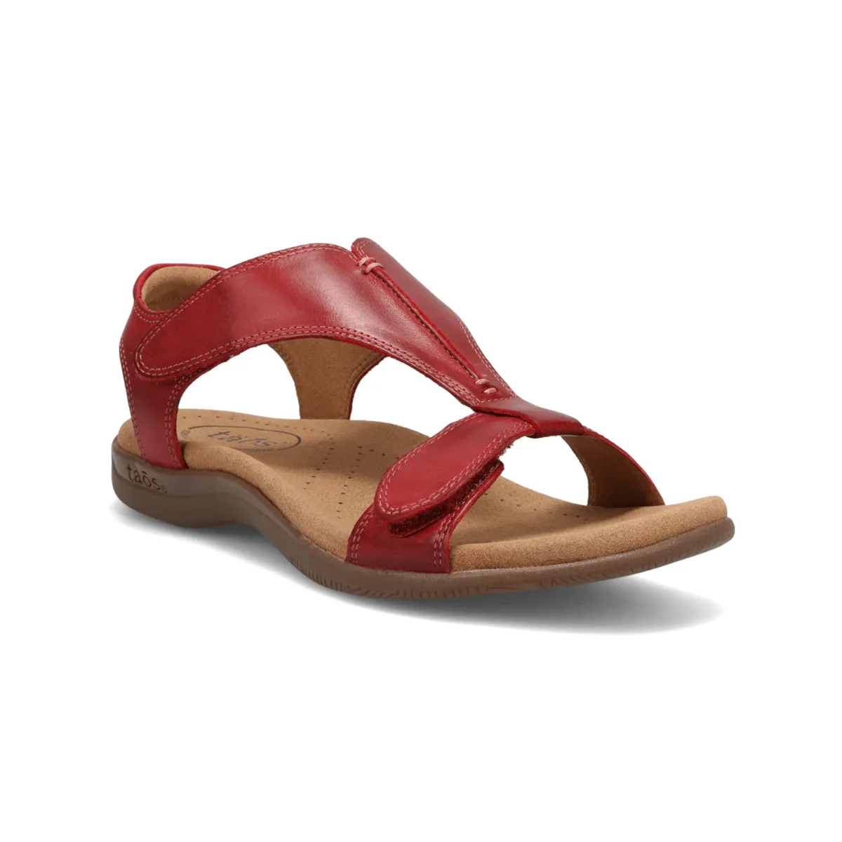Taos Women's The Show Red Leather Cool Step