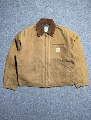 MeshLinedVents 90s Carhartt Detroit iacket Made in USA (M)