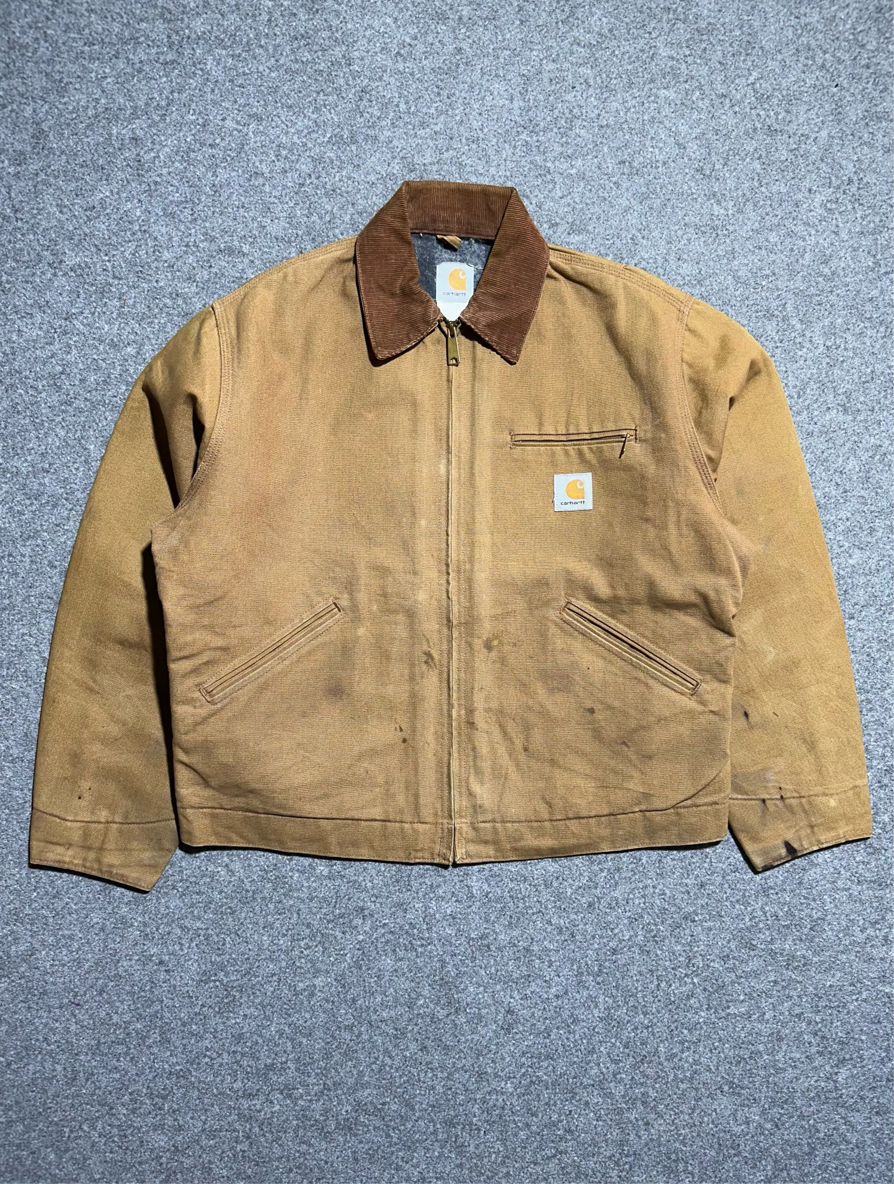 MeshLinedVents 90s Carhartt Detroit iacket Made in USA (M)